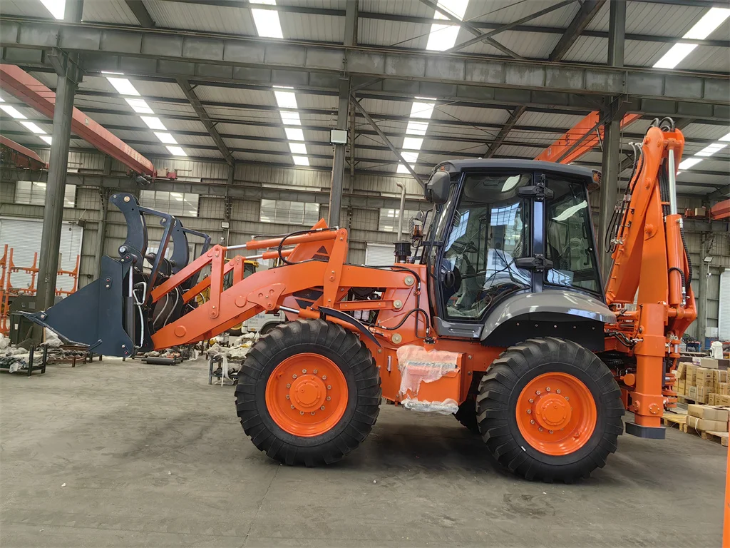 SOVOL Новый 8200 кг операционный вес 4wd экскаватор-погрузчик фронтальный погрузчик 2 5 тонн 4x4 для Бразилии и России