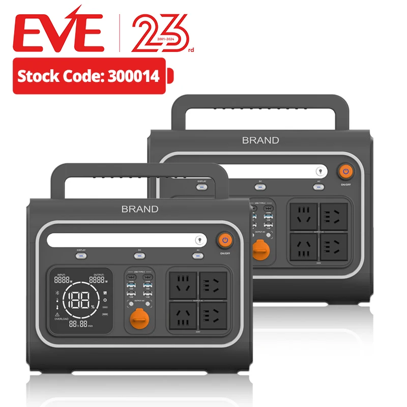EVE F1202 1200W 1024Wh charging solar generator portable power station camping 110v 220v solar portable power station