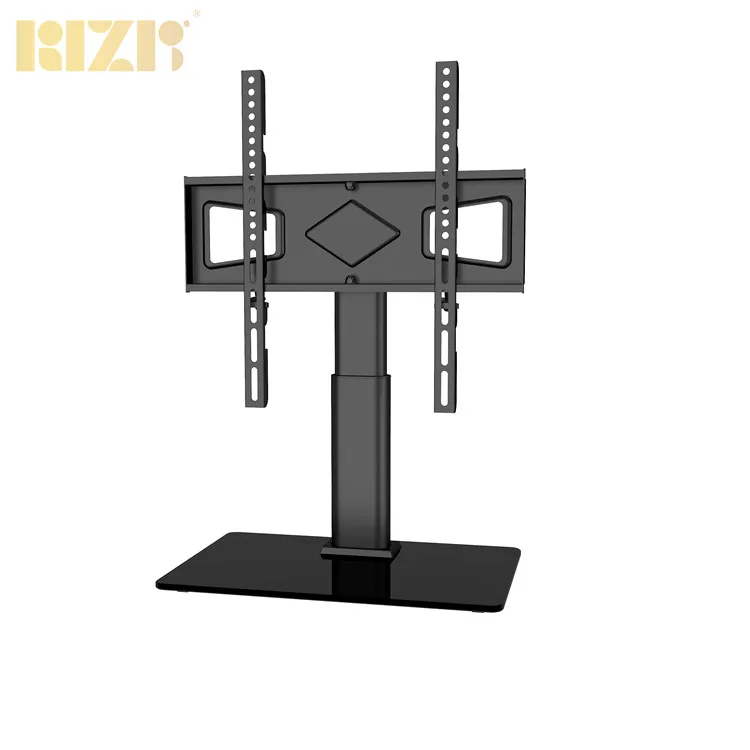 Настольная подставка для монитора, регулируемый кронштейн из закаленного стекла для ЖК/LED телевизоров диагональю 23-55 дюймов, настенное крепление