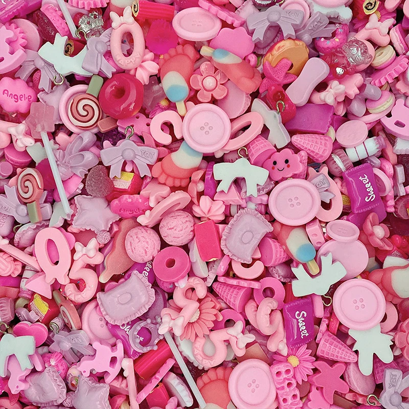 Wholesale Price Children Kids Slime Charms Diy Cellphone Accessories Phone Case Resin Slime Accessories Toys Slime Charms