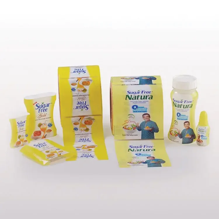 Custom PVC/PET Heat Shrink Label For Bottle beverages cans Shrink Sleeve Label Shrink Wrap Label