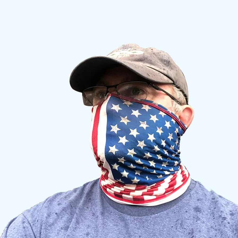 High quality wholesales Customized Hiking Outdoor Sports Face Cover Soft Tube Neck Gaiter