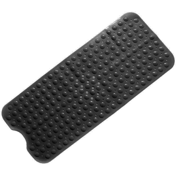 100*40cm Bath Tub Shower Mat Non-slip And Extra Large Bathtub Mat With Suction Cups Machine Washable Bathroom Mats With Drain