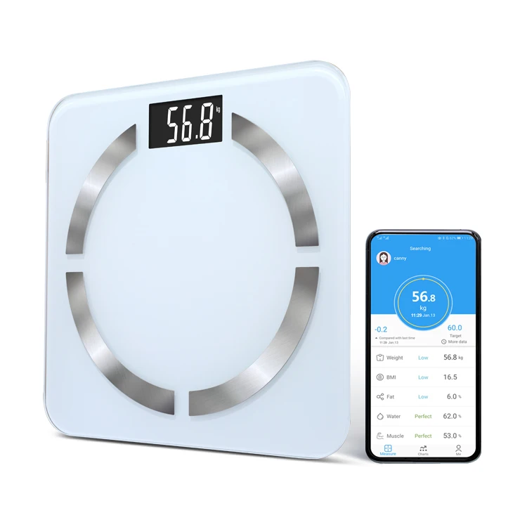 180Kg Capacity Human Body Weighing Scale With Bmi Calculator Smart Digital  Fat Scale