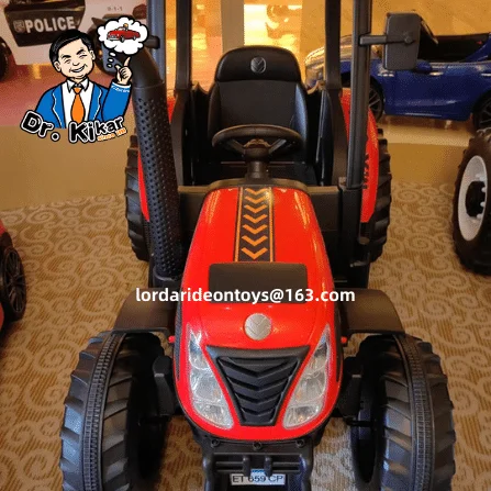 Wholesale 12V electric ride on toy tractor electric for kids to ride electric carros electric kids electric