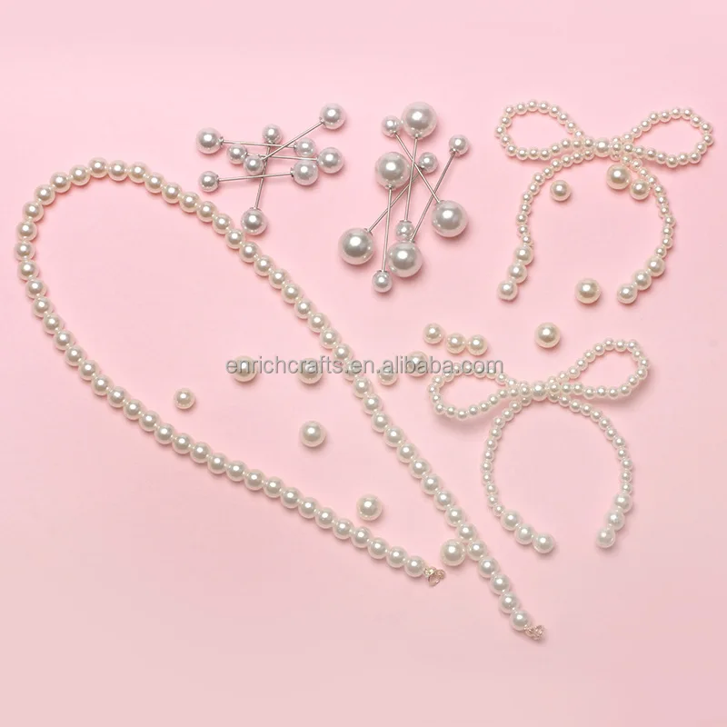 Artificial pearl jewelry, floral accessories, flower gift boxes, baking packaging, and versatile DIY packaging materials