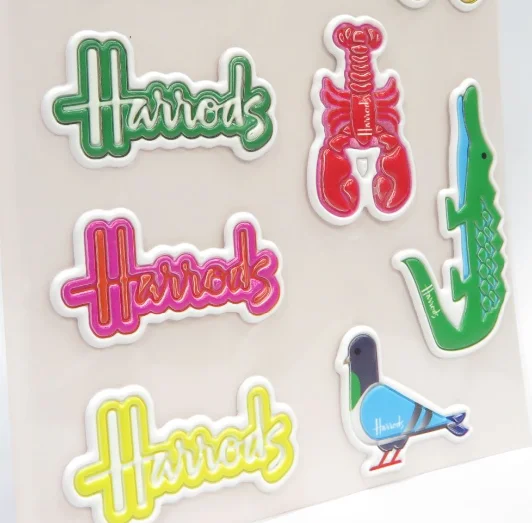 custom 1mm 2mm adhesive cartoon foam puff embossed 3d kawaii puffy leather sticker sheets