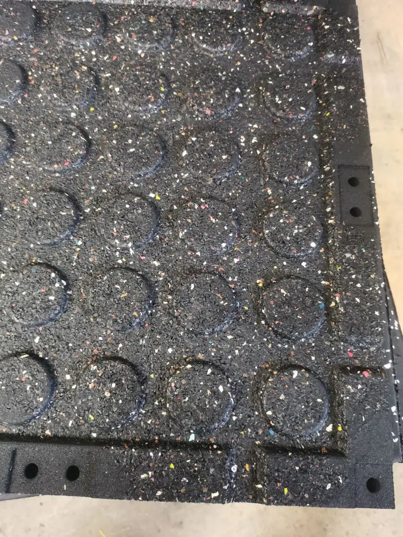 Sports Rubber Mat Fitness Mat gym club rubber flooring