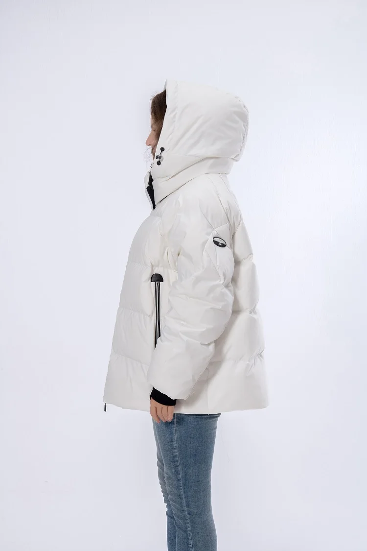 Hooded Waterproof Packable Winter Coat Ultra Light Weight Winter Down Jacket Custom