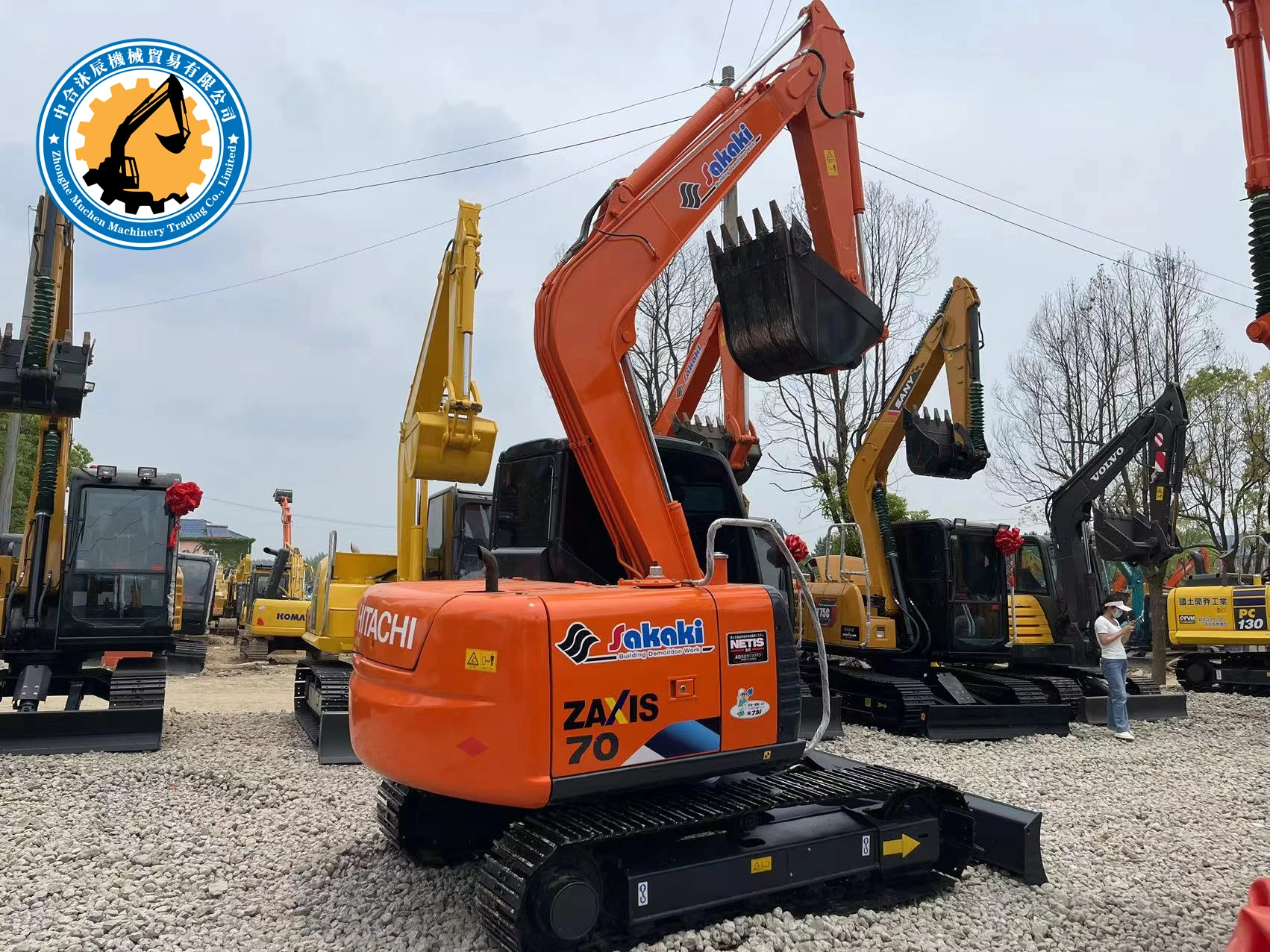 Hitachi 70 экскаватор строительная машина модель гидравлического экскаватора