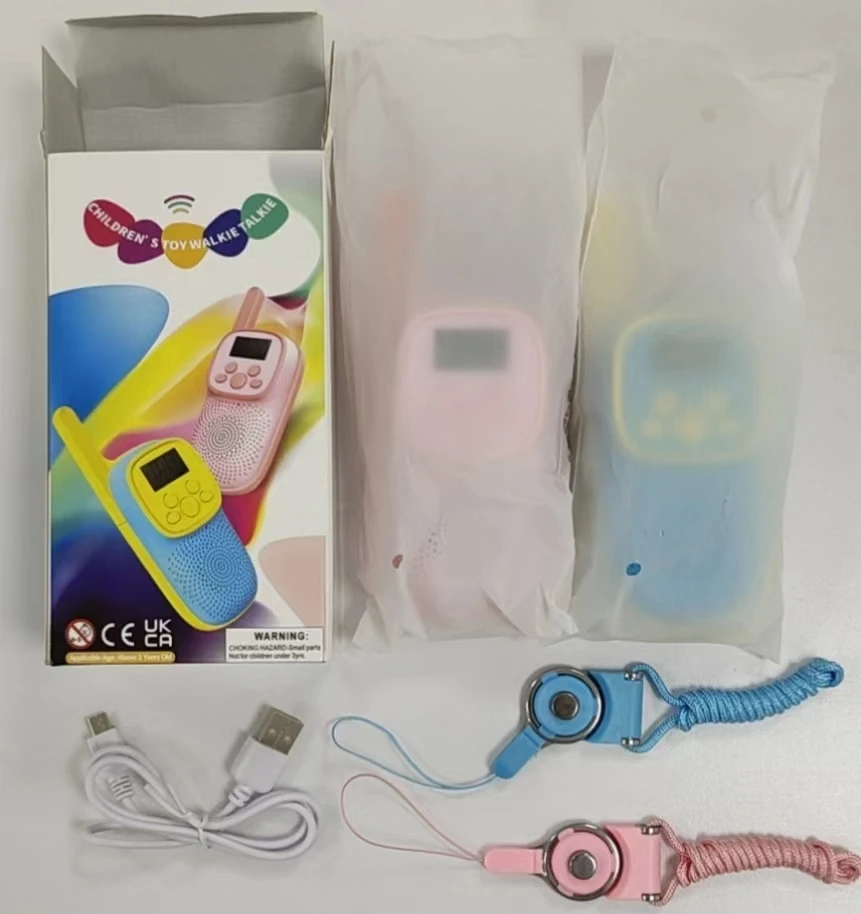 with flashlight girls mini walkie talkie for kids rechargeable