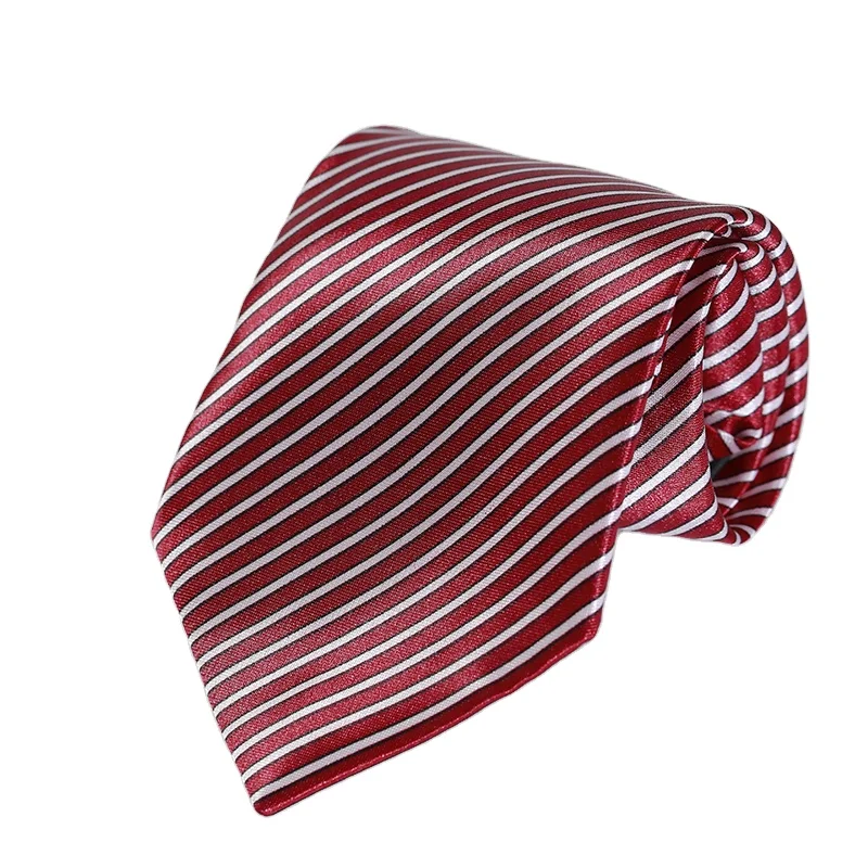 wholesales zip ties polyester tie for men with muti-colours