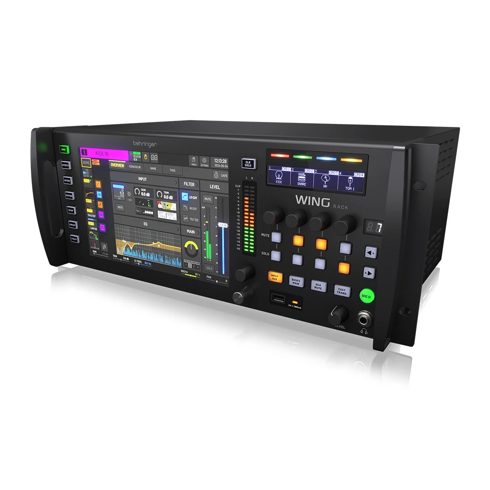 Behringer WING Rack 48 Stereo Channels Rackmount Digital Mixer With Touchscreen Pa System Digital Console Studio Music Equipment