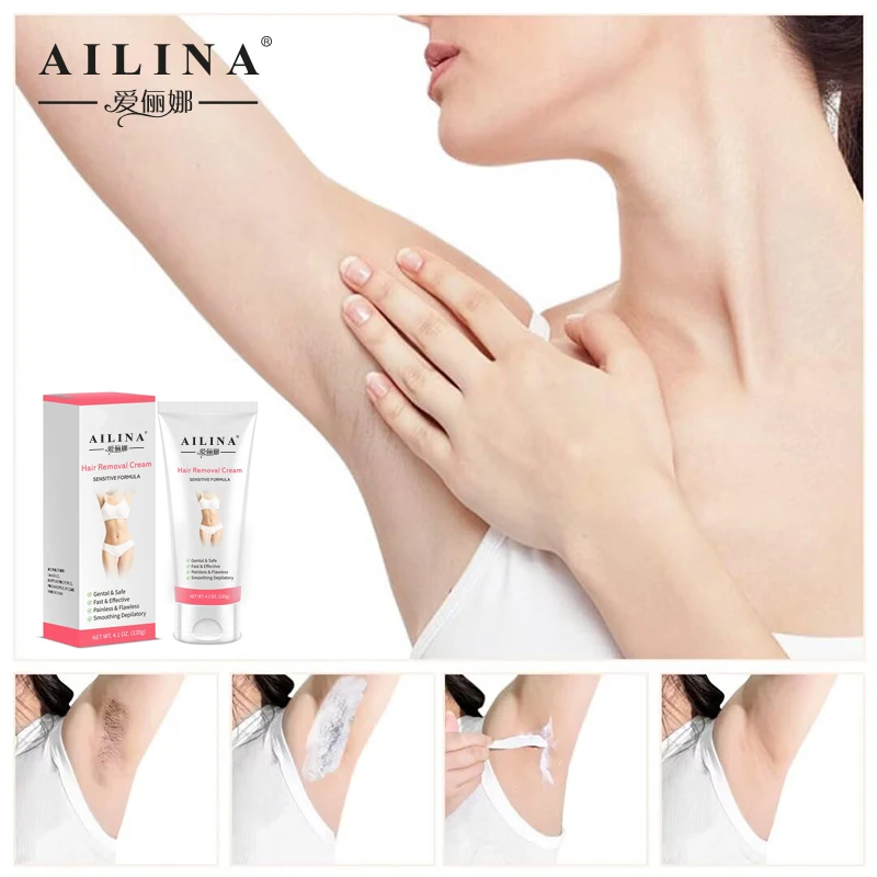 OEM Wholesale Gentle Remove Long Lasting Hair Removal High Quality Depilatory Cream