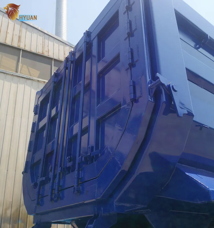 HYUAN 3 Axle 4 axle 40 60Tons Dump Tipper Trailer Rear Dumper Semi Trailer for sale