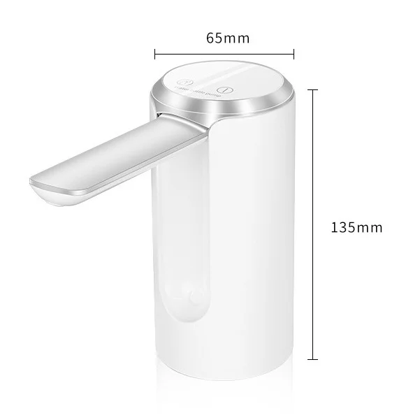 portable 5 gallon usb electric water dispenser pump smart LED display desktop electronic car home automatic cold water dispenser