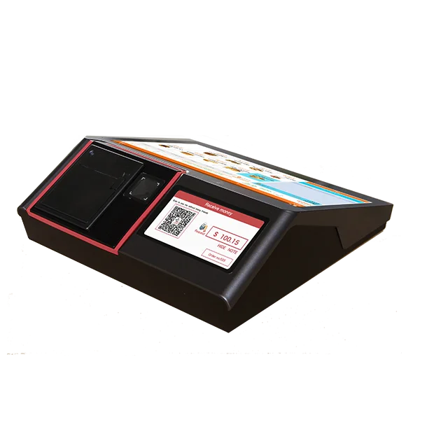 12.5 inch/11.6 inch HD 1080P IPS screen capacitive touch Panel pos system machine with 58mm printer for restaurant retail