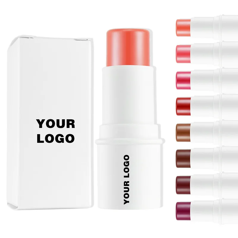 Rare beauty jelly cream vegan make up cheek blush stick container with logo private label long lasting waterproof makeup blushes