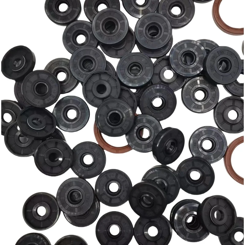 High Quality Seal Manufacturer Dust Seal O-ring Black Rubber Nbr Skeleton Pad 16x28x7mm Oil Resist Motorcycle Small Oil Seal