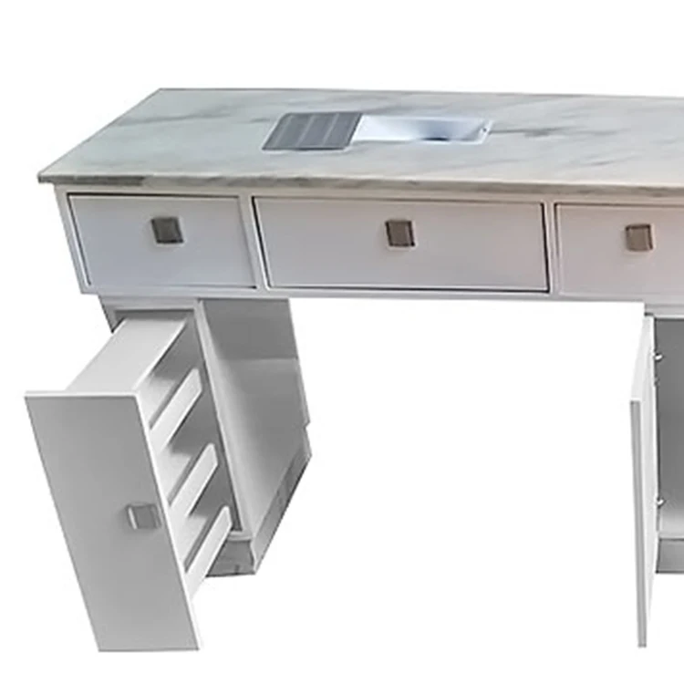 hot sell marble top salon nail manicure table