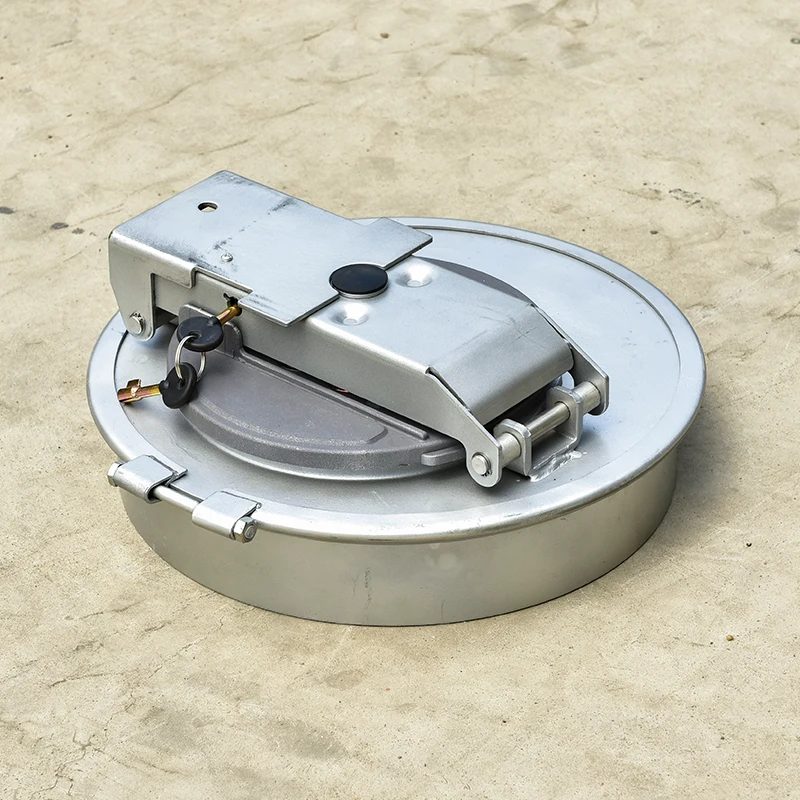 Factory custom carbon steel 16inch hatches fuel tanks manhole cover