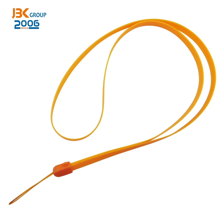 Изготовленный на заказ, мягкий ПВХ силиконовой резины шейный ремешок наручные Ремешки для телефона ID визитная карточка с ремешком