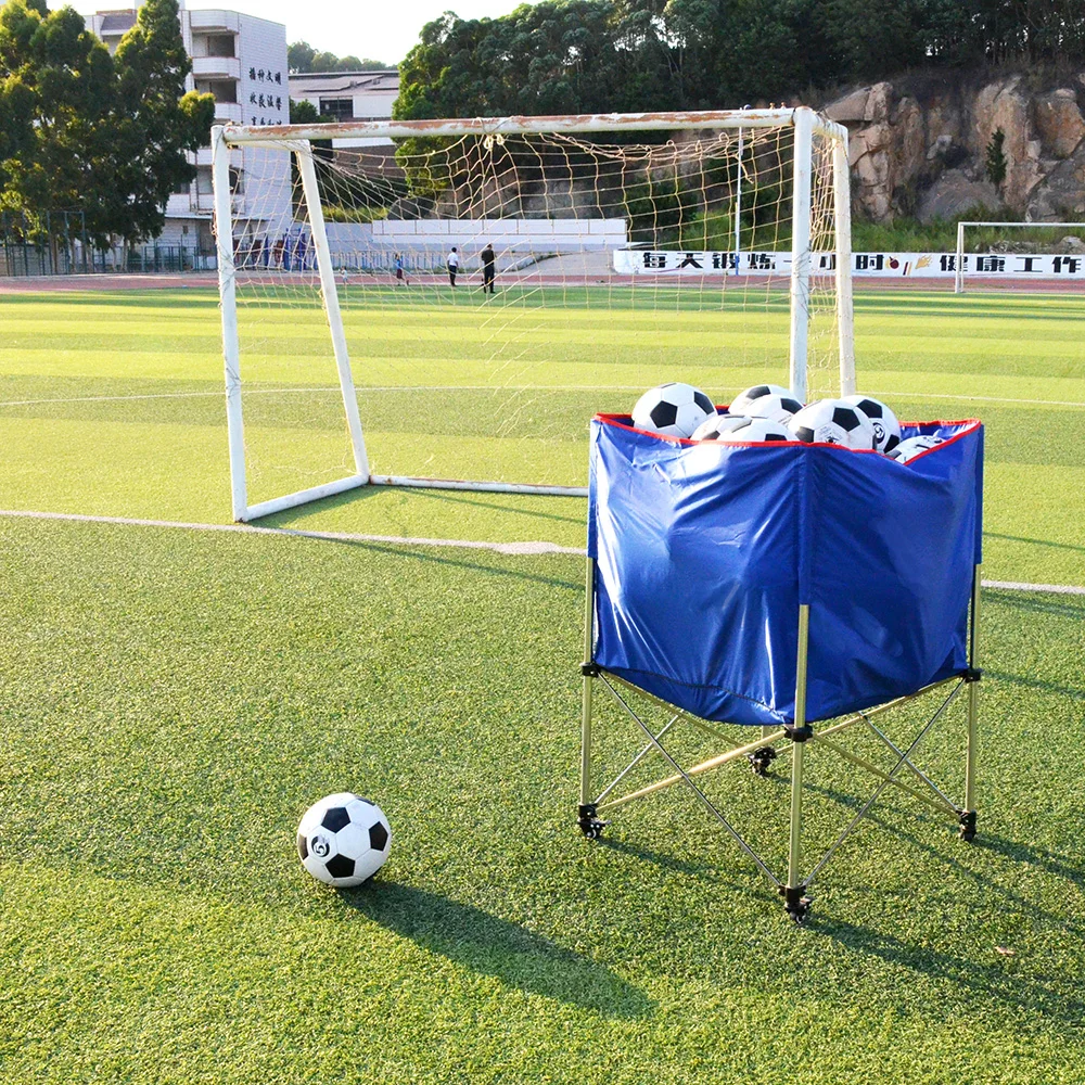 ASENVER outdoor Football, basketball, volleyball, Movable firm and durable Stainless steel frame training basket