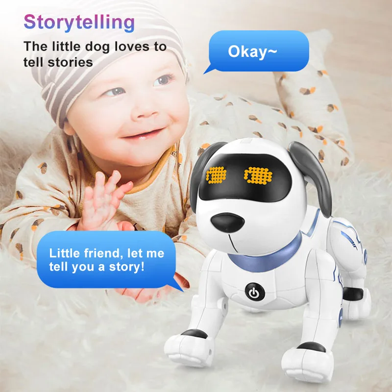 Programmable Smart Dancing Singing Puppy Robot Dog Toy Kid Smart Dog Robot Toy Rc Robot Toy for Kid
