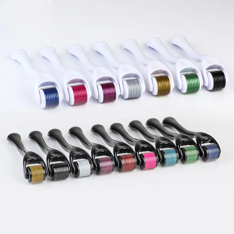 led photon therapy derma roller high quality dermarroller skin therapy derma roller for hair loss treatment mental derma roller