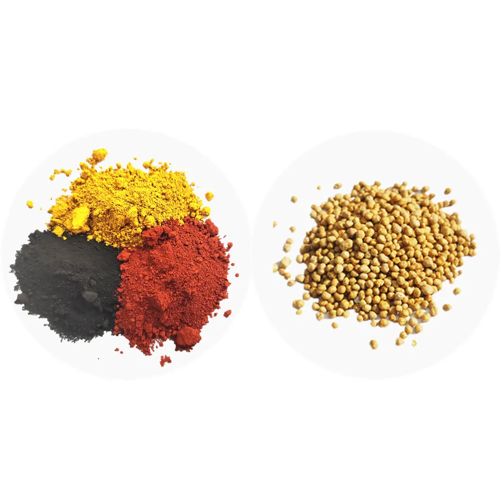 fertilizer dye colour oxyde de fer jaune  4313 iron oxide yellow
