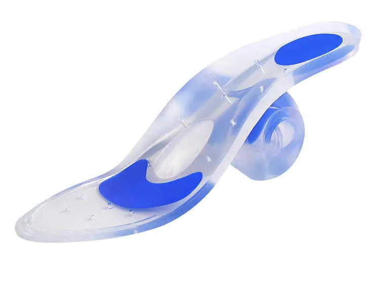 wholesale Silicone insole for men and women cushioned extra thick super soft full sole insole massage decompression