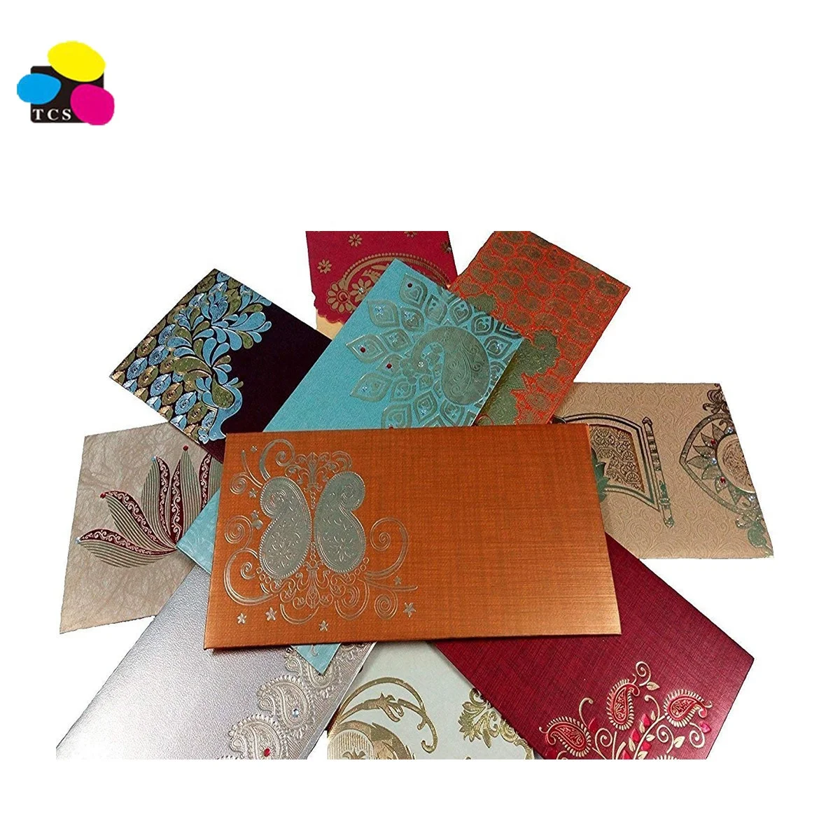 Made in china  Pack of 10 Assorted Color Designs Money Holder Card Gift Envelope For Christmas Easter Birthday Wedding