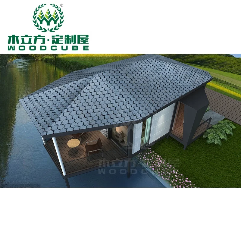 Prefab house hotel prefab beach tiny house small prefab modern steel house