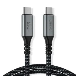 240W USB4.0 40Gbps USB-Cable - flykantech UC240 Compatible with TBT4 Thunderbolt 3 & USB Type C Charging