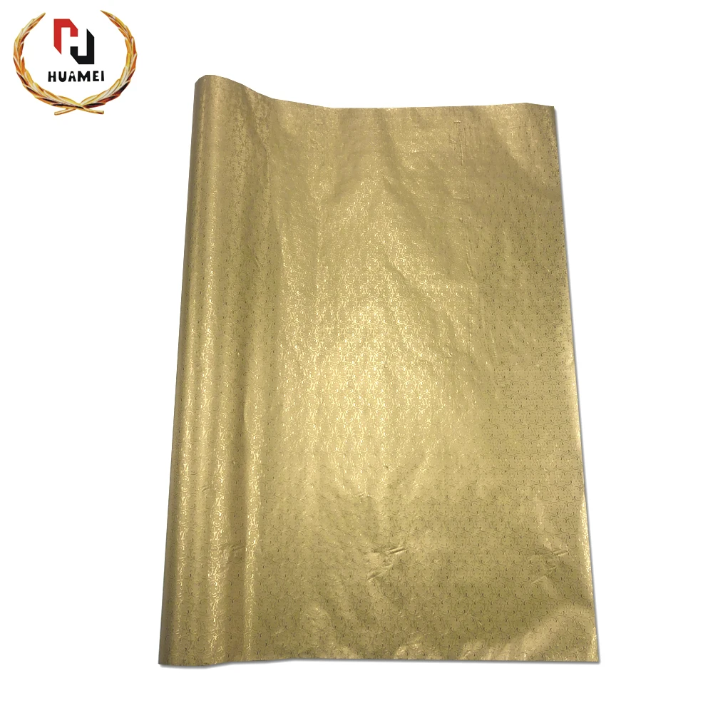 
Bronze Flower embossed aluminum foil paper chocolate paper candy aluminum foil / automatic wrapping paper for Christmas party 