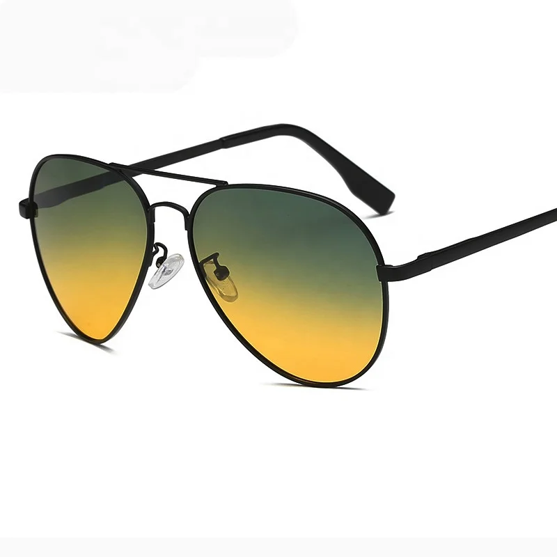 2019 Ready Goods High Quality OEM Stainless Women Wholesale Men Eyewear Polarized Sunglasses Day and Night Vision Goggles 3025LD