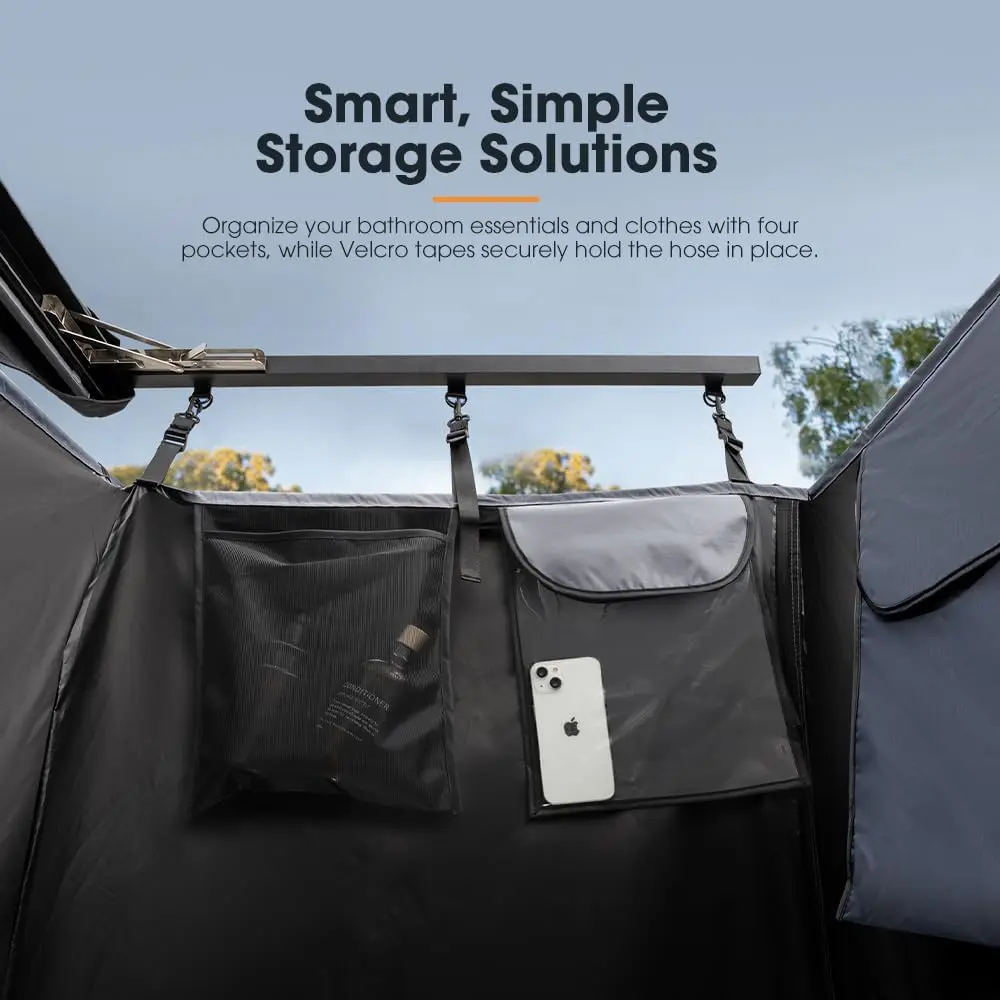 Outdoor Car Side Shower Room Tent Portable Changing Room With Carry Bag Outdoor Shower Set Outdoor Shower Camping Portable