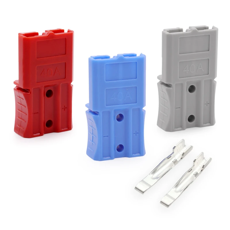 40A/50A/120A/175A/350A 600V Wire Connectors For Anderson Battery Connector Quick Connect/Disconnect Plug For Electrical Devices