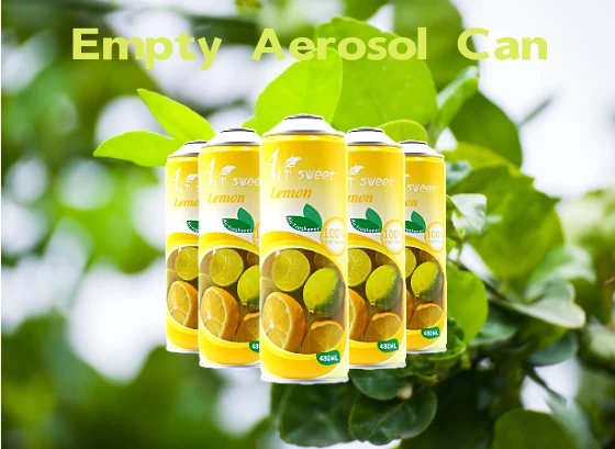 Custom Empty Air Freshener Spray Tin Aerosol Bottle 100ml 200ml 300ml 500ml Printing Aerosol Spray Can