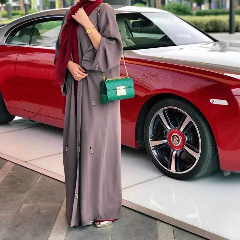 Manufacturer Supplied Burkha Islamic Clothing Muslim Long Dresses Abaya For Women Ramadan Robe