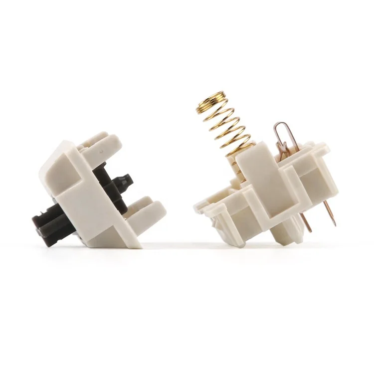 Durock Tactile Switch 67g 62g 65g 78g 55g with Cream Housing Koala Stem Mechanical Switches for DIY Keyboards