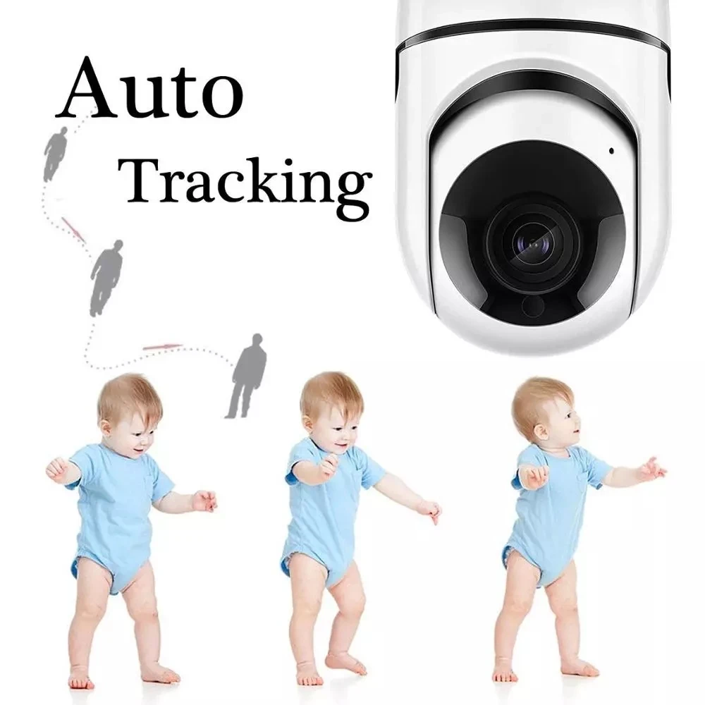 Baby Monitors 1080P Full HD Indoor Wireless Smart WiFi Camera Night Vision Home Security Surveillance & Pet