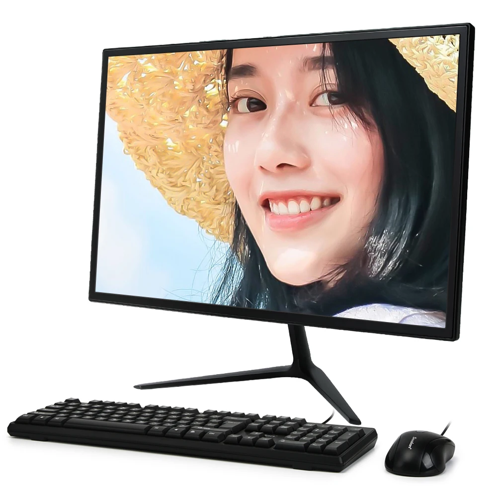 oem all in one  19.1 inch FHD  frameless All-in-one pc/barebone pc/monoblock  cpu  8G gb  DDR3 256gb  all in one pc