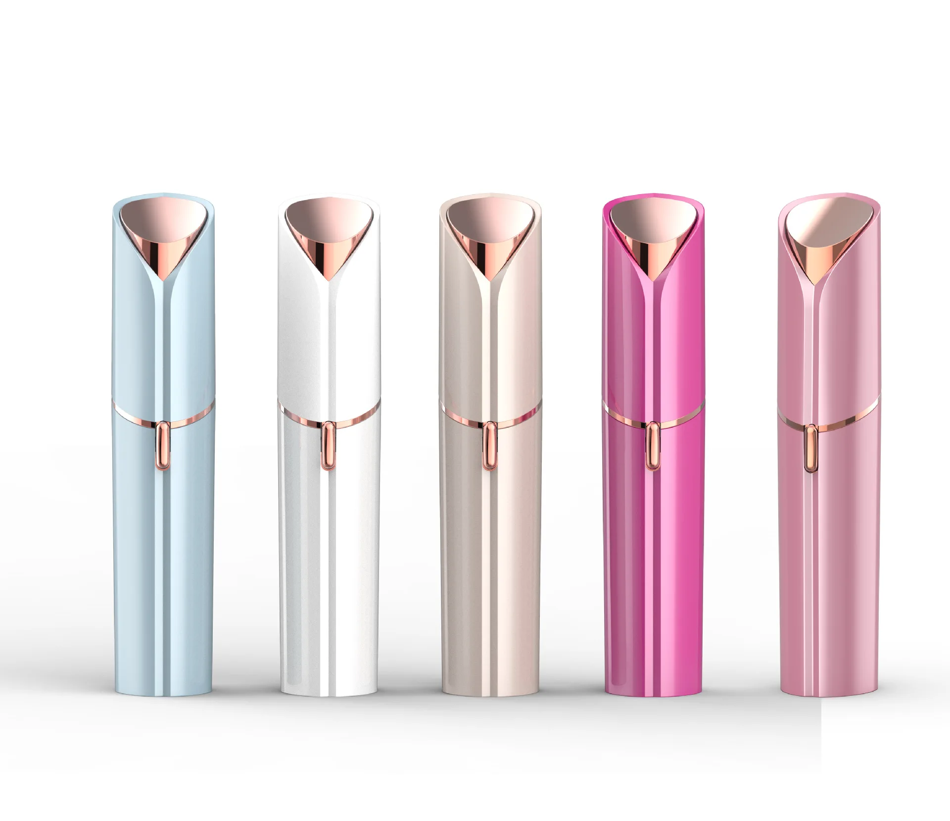 Factory Wholesale mini female portable electric facial eyebrow shaving &hair removal device shaver  for women