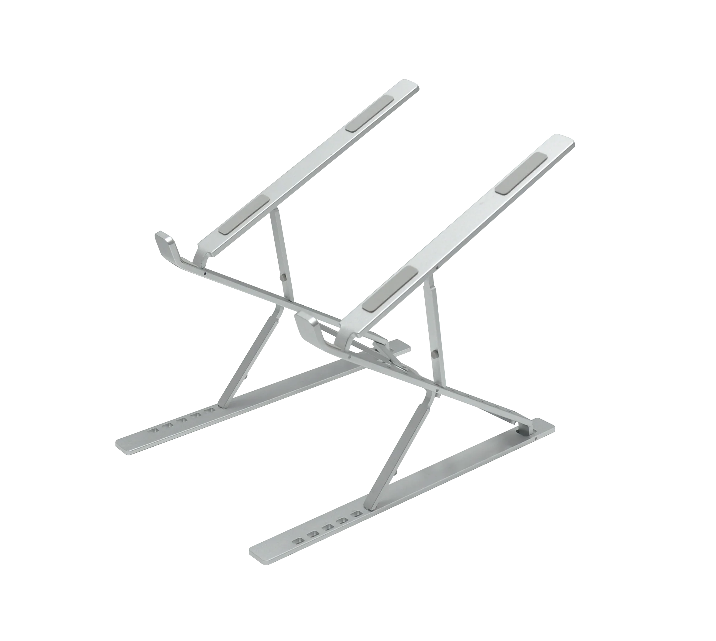 Custom Aluminum Folding Adjustable Height Laptop Tablet Holder Stands