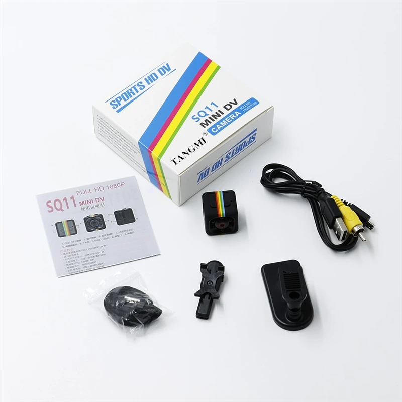 
Valentine Gifts Hidden Camera Action Camera Waterproof Sq13 Sq12 Sq11 Mini Camera 