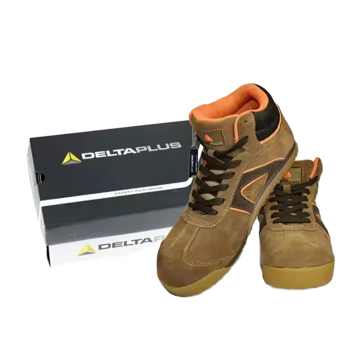 D-STAR SUEDE S1P Anti-static Anti-smash Anti-puncture Waterproof Safety Shoes Construction Tumbled Leather Safety Shoes