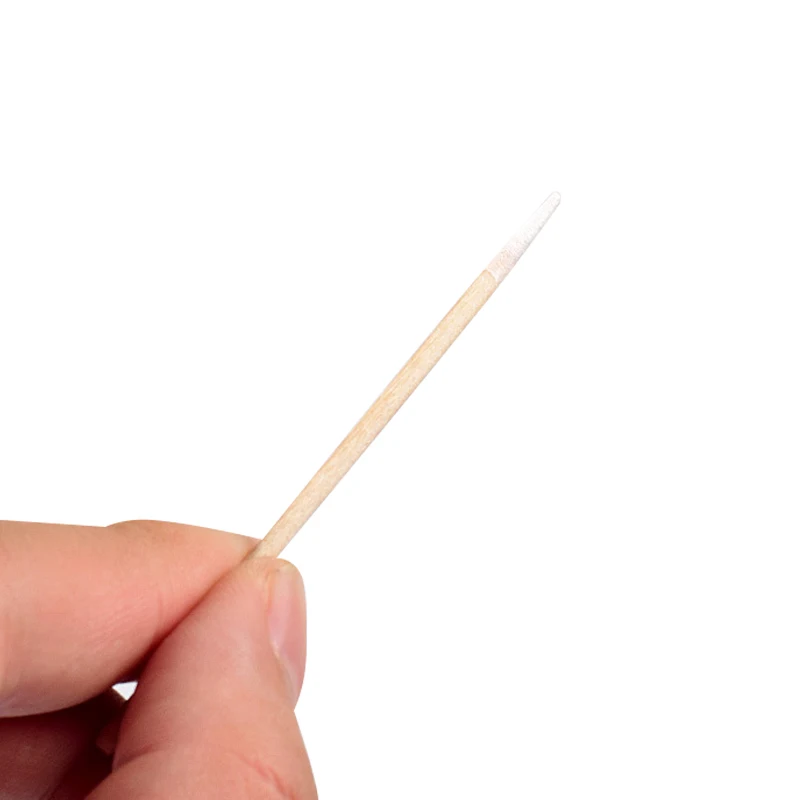 100pcs/bag Microblading Wooden Cotton Swab Cosmetics Permanent Makeup Tool