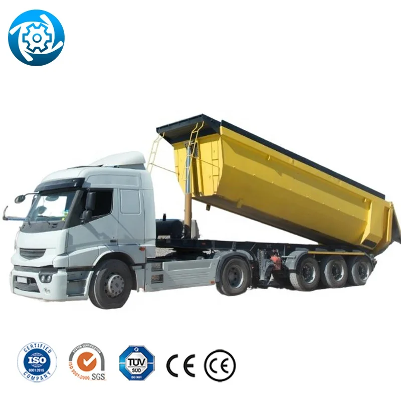 3 Axle Skeleton Fuel Tanker Car Carrier Lowbed Semi-Trailer Side Wall Flatbed Container Truck Flat / Low Bed Semi Trailer