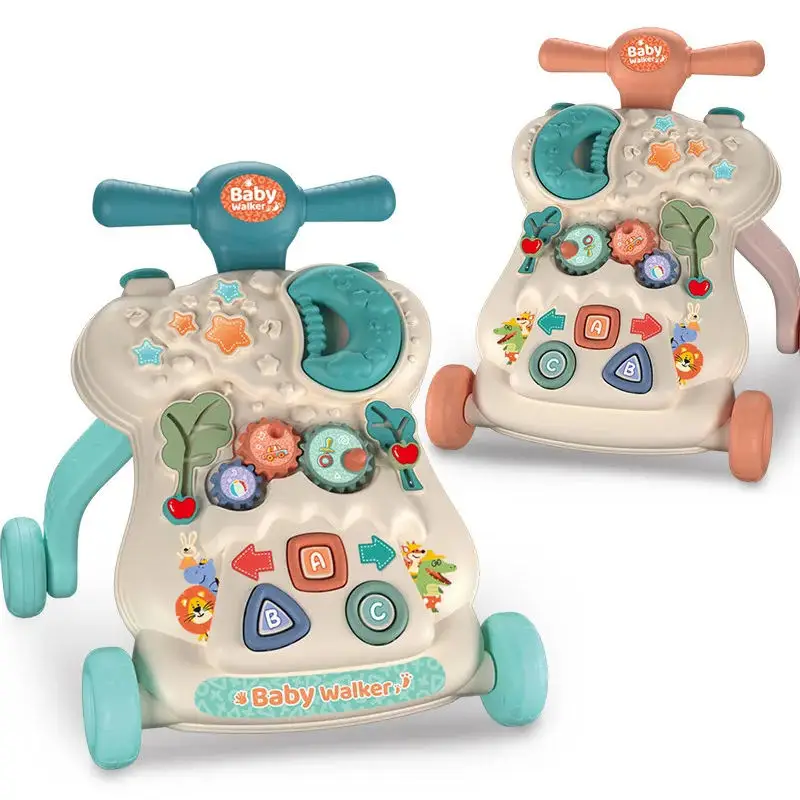 Multifunctional Walking anti rollover baby walker 0-18 months baby learn to walk trolley Baby Walker toys for toddler